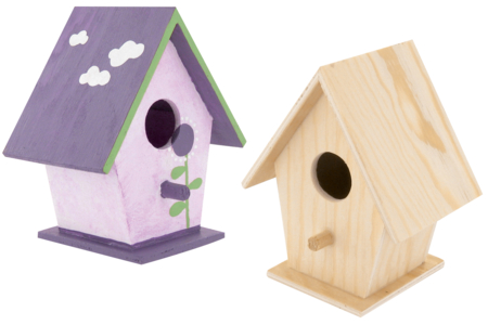 nido de pájaros de madera - Nidos, comederos de madera – 10doigts.fr