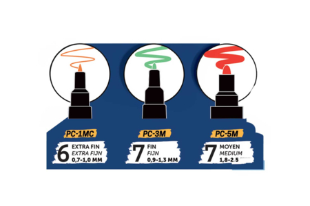 POSCA Case - 20 Markers - 3 - POSCA Markers - 10doigts.com - POSCA Markers – 10doigts.fr