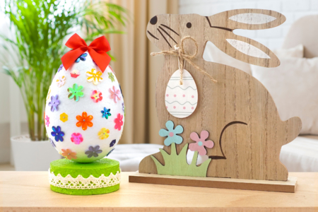 huevo de pascua lentejuelas - Actividades manuales DIY Pascua – 10doigts.fr
