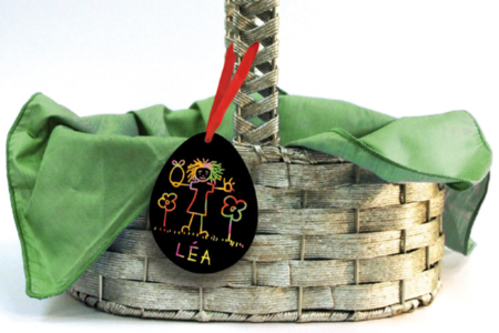 Scratchable Egg Decorations - 5 Shapes - 5 - Easter Craft Kits - 10doigts.com - Easter Craft Kits – 10doigts.fr