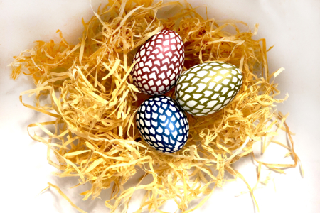 Plastic Eggs 4 cm - 12 Pieces - 4 - Creative Easter Eggs - 10doigts.com - Creative Easter Eggs – 10doigts.fr