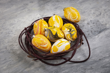 Plastic Eggs 6 cm - 10 Pieces - Opaque Plastic – 10doigts.fr