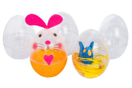 Transparent Surprise Eggs - 5 Pieces - 9 - Creative Easter Eggs - 10doigts.com - Creative Easter Eggs – 10doigts.fr