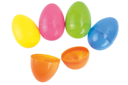 Plastic Fillable Eggs - 5 pcs - 1 - Creative Easter Eggs - 10doigts.com - Creative Easter Eggs – 10doigts.fr