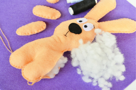 vellón de acolchado de peluche - Relleno – 10doigts.fr