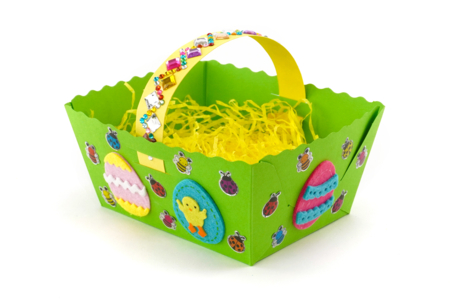 cesta DIY Pascua niños - Actividades manuales DIY Pascua – 10doigts.fr