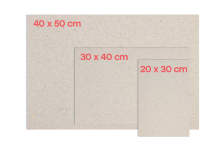 Thick Grey Cardboard Sheets - Choose Your Size - 5 - Thick Papers and Cardboards - 10doigts.com - Thick Papers and Cardboards – 10doigts.fr
