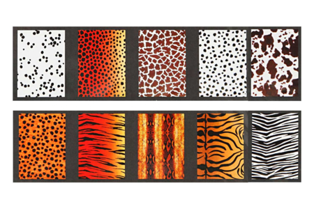 Patterned Paper "Animals", A4 Size - 10 Sheets - 4 - Patterned Papers - 10doigts.com - Patterned Papers – 10doigts.fr