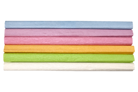 Crepe Paper - 6 Iridescent Colors - 1 - Crepe Paper - 10doigts.com - Crepe Paper – 10doigts.fr