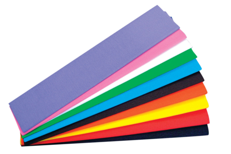 Crepe Paper Sheets, Assorted 10 Colors - 1 - Crepe Paper - 10doigts.com - Crepe Paper – 10doigts.fr