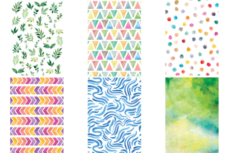 papel glacé decorado - Papeles con motivos – 10doigts.fr