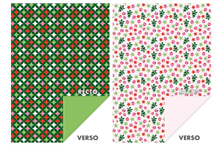 papel glacé motivos de navidad - Tema Navidad – 10doigts.fr