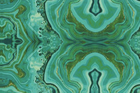 papel marmoleado verde - Barniz-Collage - Artes plásticas – 10doigts.fr