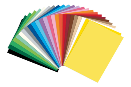 Multicolored Thick Paper, 25 x 35 cm - 25 Sheets - 1 - Colored Papers - 10doigts.com - Colored Papers – 10doigts.fr