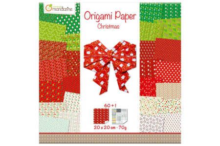 Christmas Origami Papers - 60 Sheets - 7 - Origami Papers - 10doigts.com - Origami Papers – 10doigts.fr