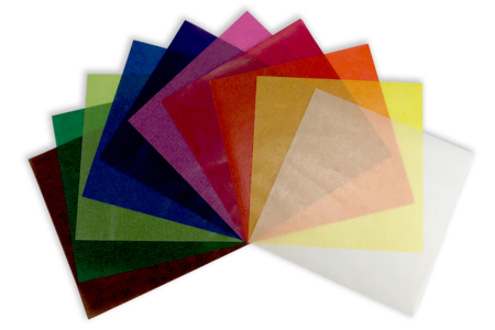 Stained Glass Paper - Assorted 10 Colors - 5 - Vitrail Paper, Tracing Paper - 10doigts.com - Vitrail Paper, Tracing Paper – 10doigts.fr