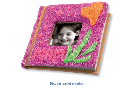 Cardboard Notebook Covered in FOAM CLAY - 0 - DIY Home Decor Crafts - 10doigts.com - Handicrafts Home Decor DIY – 10doigts.fr