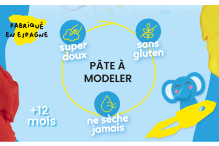 Pasta Moldear jovi baby - Pasta Moldear bebé – 10doigts.fr