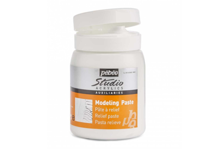 Relief Paste / Modeling Paste - Mediums and additives for acrylic painting – 10doigts.fr