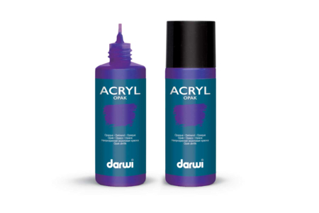 Opaque Acrylic Paint 80 ml Violet - Matte Acrylic Paint – 10doigts.fr