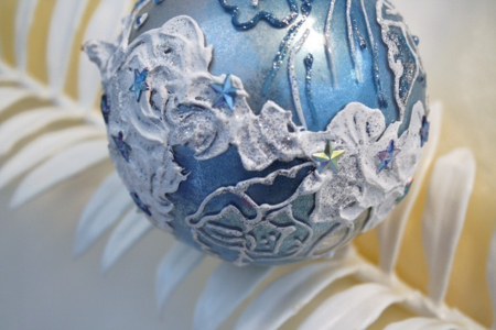 Pintura efecto nieve - Pintura en relieve – 10doigts.fr