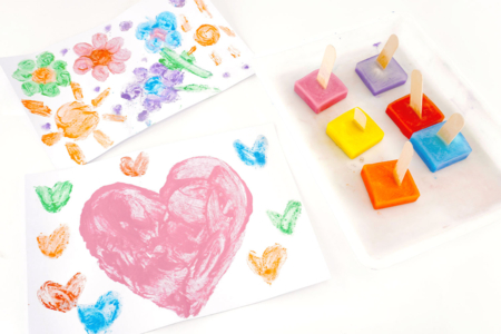 Frozen Paint Activity - 1 - Summer Crafts - 10doigts.com - Summer Crafts – 10doigts.fr