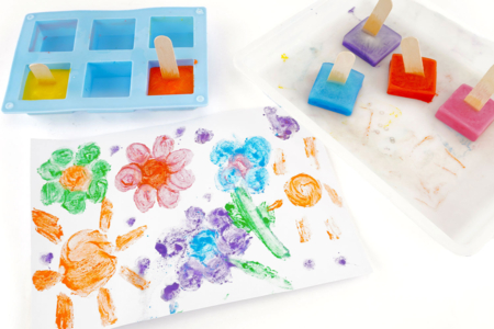 Frozen Paint Activity - 4 - Summer Crafts - 10doigts.com - Summer Crafts – 10doigts.fr