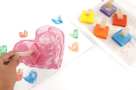 Frozen Paint Activity - 3 - Summer Crafts - 10doigts.com - Summer Crafts – 10doigts.fr