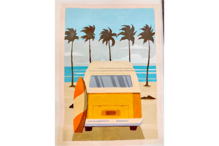 pintura malibu cliente - Pintura por números – 10doigts.fr