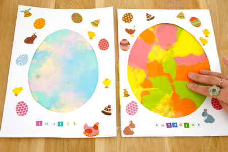 Clean Paint Easter Eggs - 1 - DIY Easter Crafts - 10doigts.com - DIY Easter Crafts – 10doigts.fr
