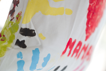 pintura táctil color saco mamá - Pintura textil – 10doigts.fr