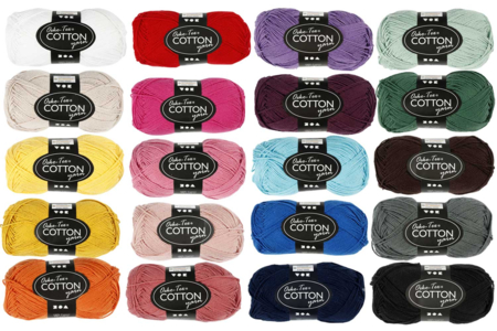 Crochet Yarn, 100% Cotton - 1 - Knitting Yarns - 10doigts.com - Knitting Yarns – 10doigts.fr