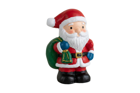 Papá Noel de poliestireno 11 cm decorado - Figuras de poliestireno Fiesta para decorar – 10doigts.fr