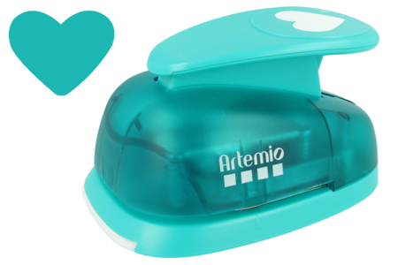 perforadora jumbo corazón - Perforadoras fantásticas – 10doigts.fr