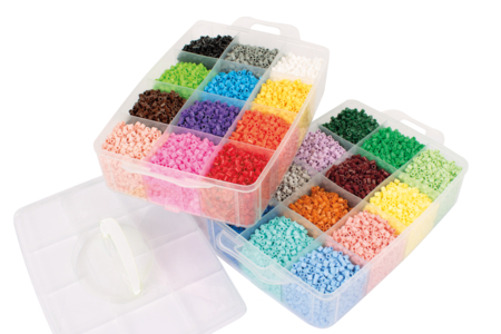 abalorios para planchar caja 24 colores - Abalorios para planchar 5 mm – 10doigts.fr