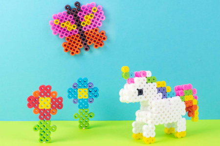 XXL Fluorescent Ironing Beads - 1000 Beads - 3 - 1 cm Fuse Beads - 10doigts.com - 1 cm Fuse Beads – 10doigts.fr