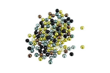 Round Iridescent Acrylic Beads - 3 - Pearl Beads - 10doigts.com - Pearl Beads – 10doigts.fr