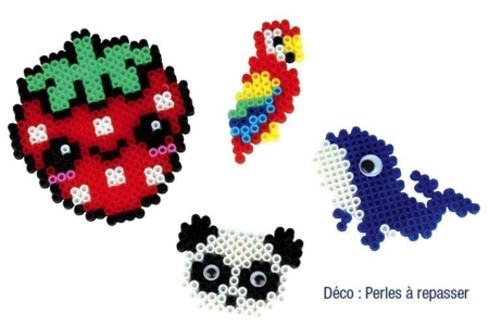 Ironing beads, opaque colors - 4 - 5 mm Ironing Beads - 10doigts.com - 5 mm Ironing Beads – 10doigts.fr