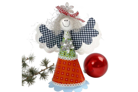 pequeño ángel navidad plata - Relleno – 10doigts.fr