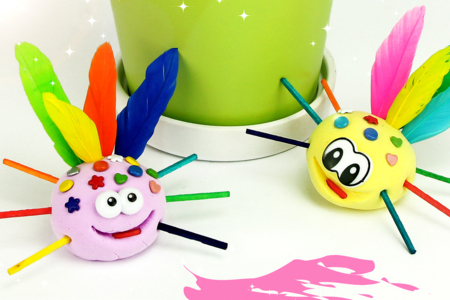 Ojos Funky Emoción - 9 piezas - Accesorios para pasta de modelar – 10doigts.fr