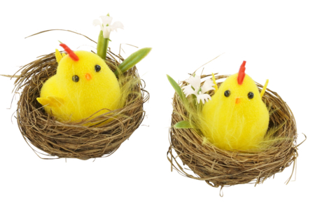 pollitos pequeños decoración de pascua - Accesorios decorativos de Pascua – 10doigts.fr