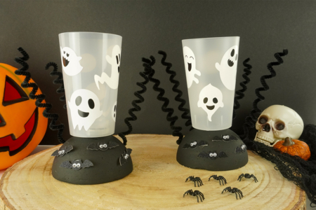 Ghost Lantern - 2 - Halloween Crafts - 10doigts.com - Halloween Crafts – 10doigts.fr