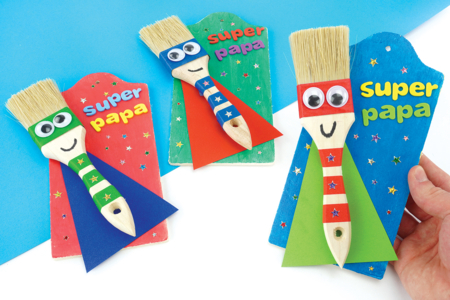 pincel idea regalo día del padre - Manualidades día del padre – 10doigts.fr