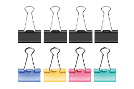 Metal Drawing Clips - 1 - Drawing Accessories - 10doigts.com - Drawing Accessories – 10doigts.fr