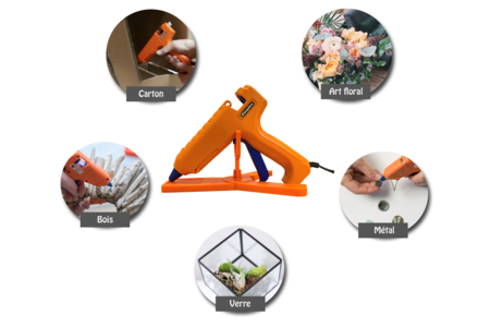 XXL Glue Gun Cleopatra - 3 - Glue Gun - 10doigts.com - Glue Gun – 10doigts.fr