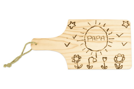 tabla de cortar pirograbado - Objetos de madera para la cocina – 10doigts.fr