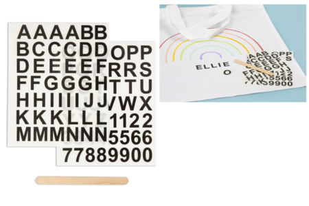 Plantilla alfabeto - Transferencias y termocolantes – 10doigts.fr