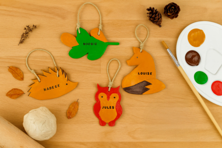 Autumn Door Sign - 2 - Modeling Crafts - 10doigts.com - Modeling Crafts – 10doigts.fr