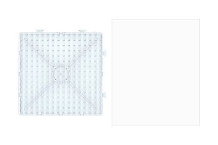 Square Plate for Fuse Beads - 1 - 5 mm Ironing Beads - 10doigts.com - 5 mm Ironing Beads – 10doigts.fr