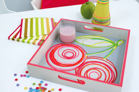 Bandeja cuadrada - Bandejas de madera – 10doigts.fr